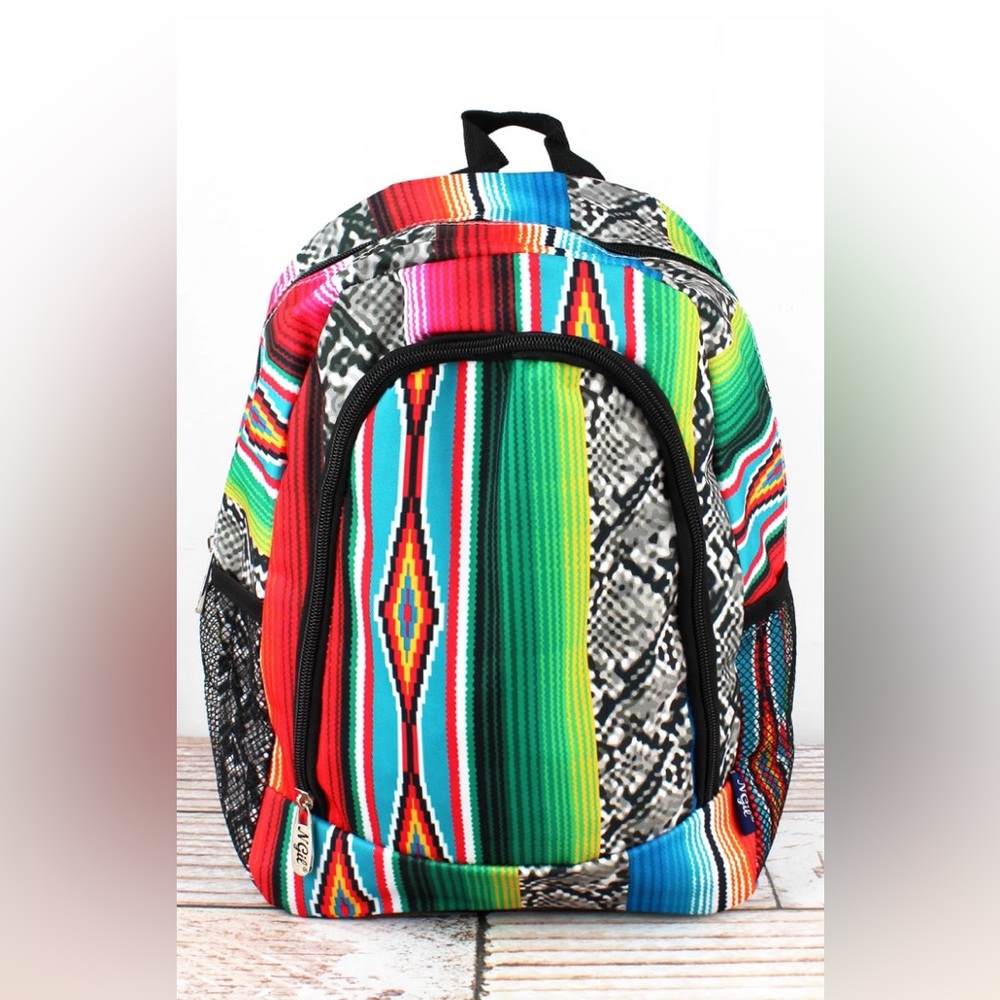 Slithering Serape Medium Backpack